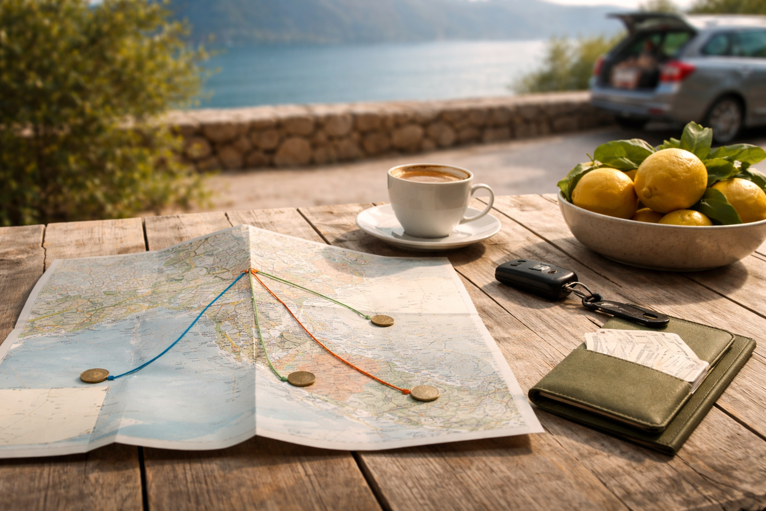 10 dage i Italien i bil uden stress: en rute med få baser og færre bøder