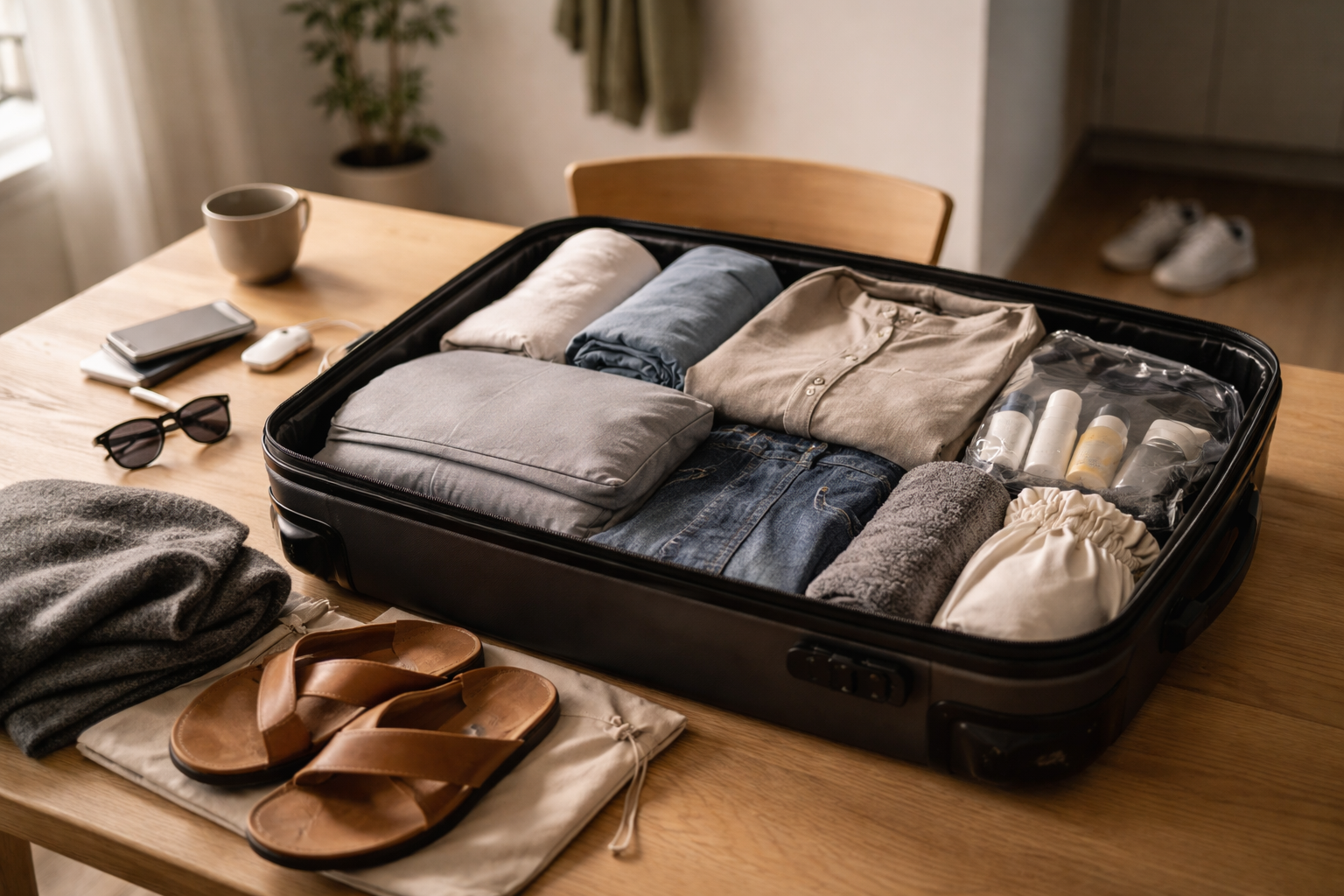 7 dage med kun håndbagage: sådan pakker du let uden at mangle noget