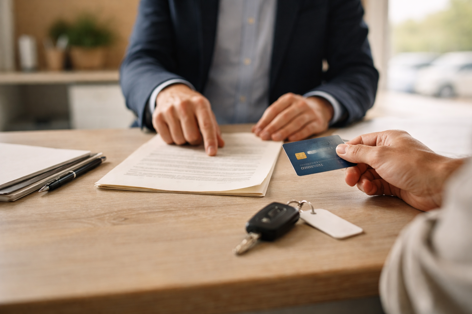 Ekstra forsikring til lejebil: Sådan siger du ja (eller nej) uden at blive skræmt ved skranken