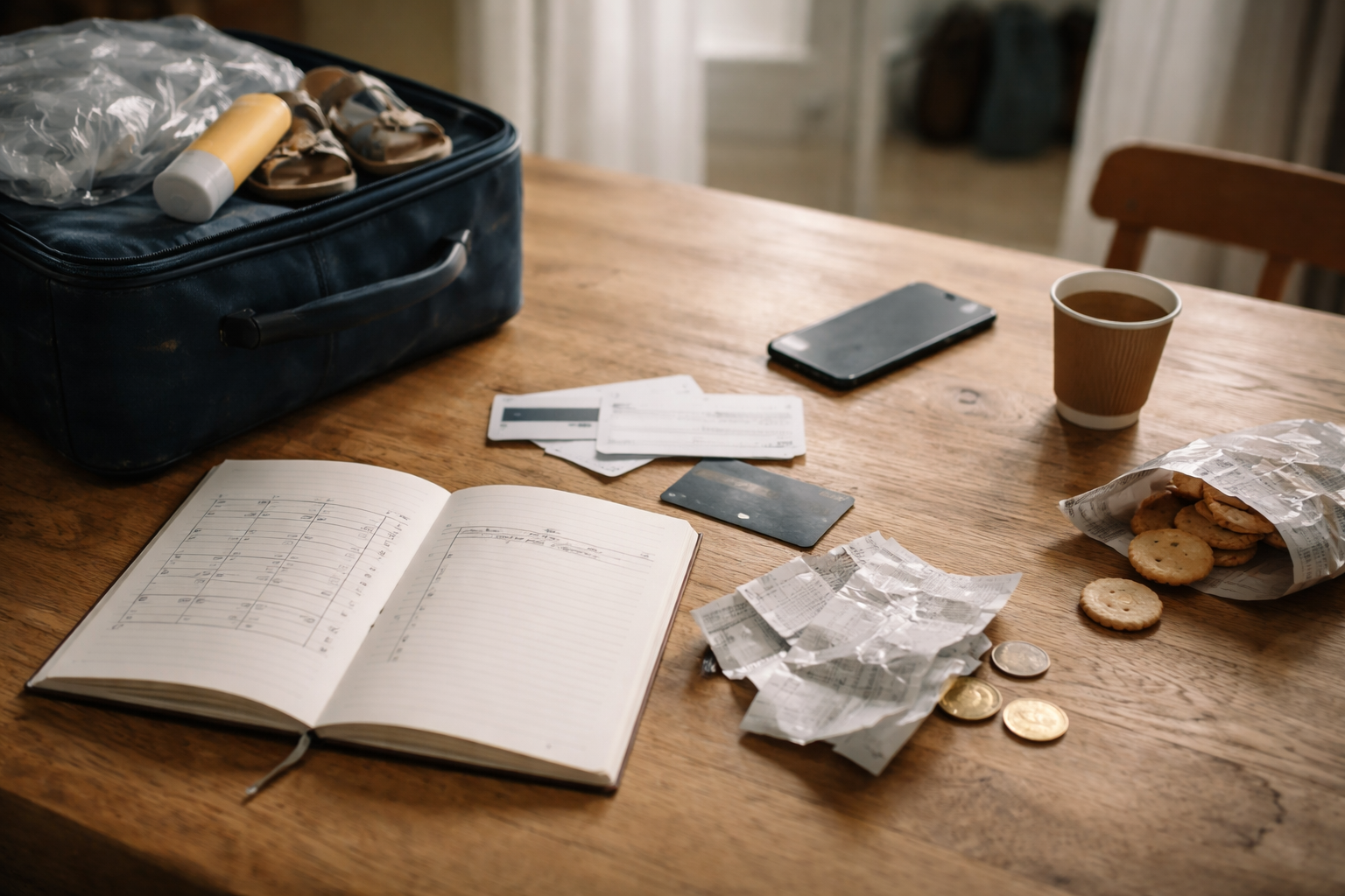 Familieferiens rejsebudget: en simpel skabelon + 3 realistiske eksempelrejser