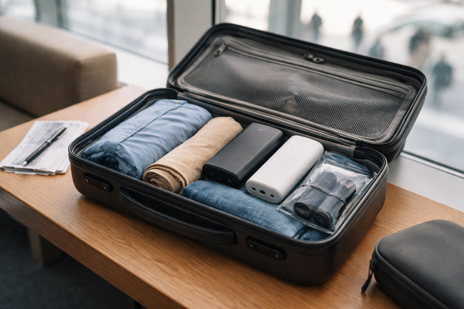 Powerbank i håndbagagen: sådan læser du Wh-reglen og undgår drama i security