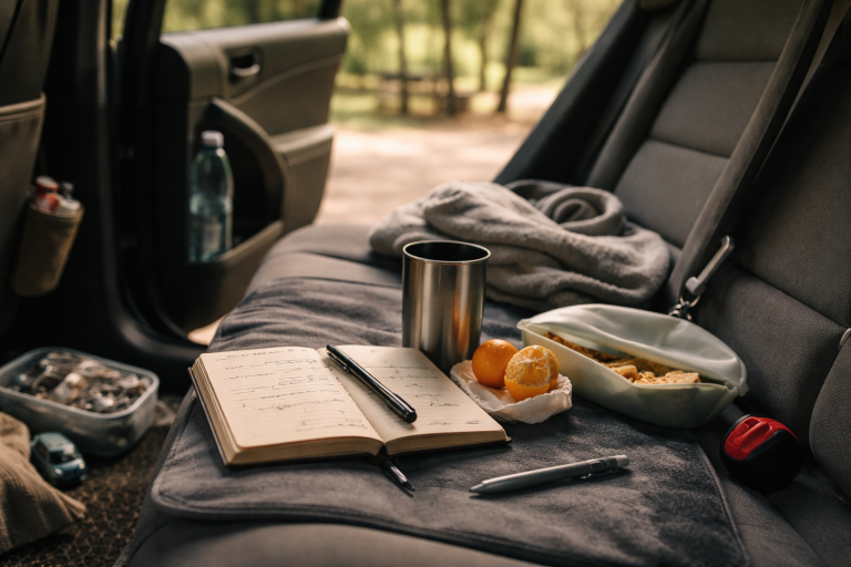 Roadtrip med børn uden sammenbrud: min enkle model til køredage, pauser og overnatning