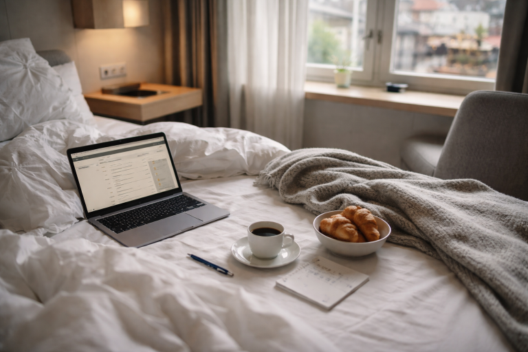 Skal du betale for hotelmorgenmad? Mit 5-minutters regnestykke