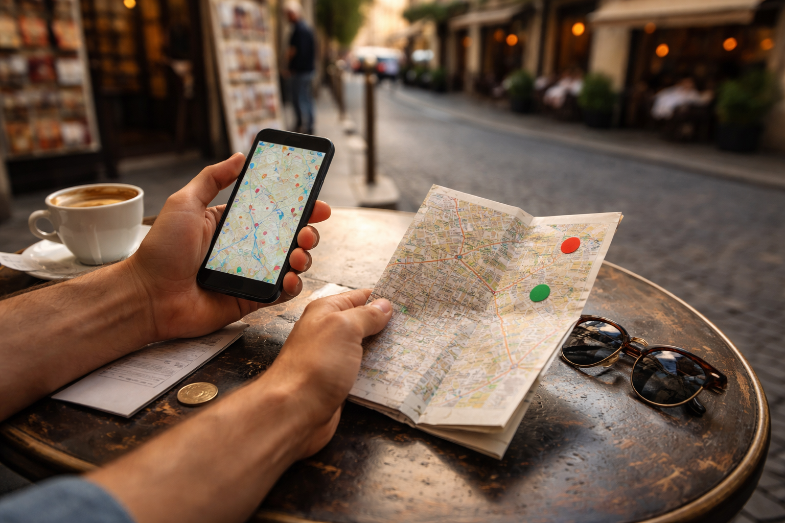 Turistfælde-testen: 15 minutter der sparer dig penge (og dumme måltider) i storbyen