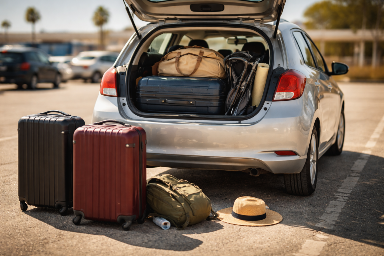 Har du også stået med en alt for lille lejebil og to store kufferter?